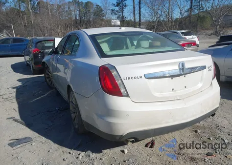 2012 Lincoln Mks z USA, uszkodzony, nr VIN 1LNHL9ER5CG806025